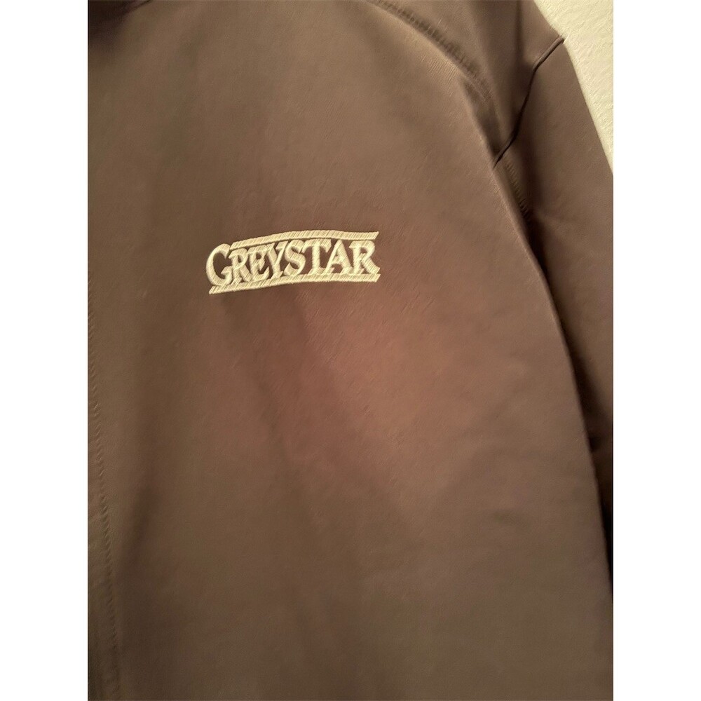 The North Face Jacket Men's XL Black Soft Shell Full Zip Stand Collar Logo - Picture 3 of 8